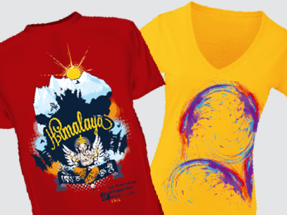 Screen printing textile inks
