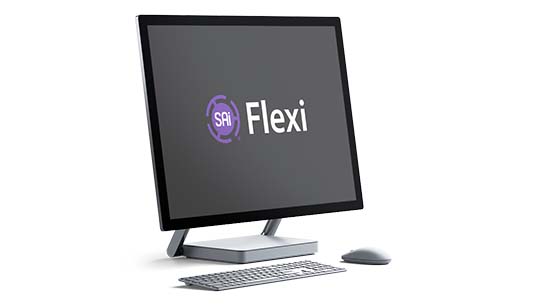logiciel de conception impression et découpe FLEXI 22 écran