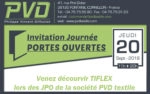 Journées Portes Ouvertes de PVD textile