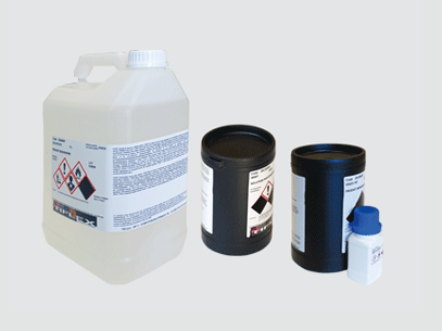 Chemical line for screen making : screen printing for screen