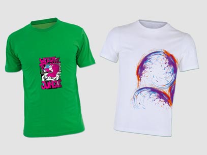Screen Printing Textile with tradititonal Plastisol ink Flashcolor